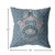 26” Slate Blue Hamsa Indoor Outdoor Throw Pillow