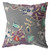 20" Purple Gray Garden Indoor Outdoor Throw Pillow