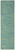 18' Blue And Green Indoor Outdoor Runner Rug