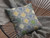 18” Gray Gold Ogee Indoor Outdoor Throw Pillow