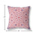 20” Red White Geostar Indoor Outdoor Throw Pillow