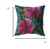 26” Pink Blue Hibiscus Indoor Outdoor Throw Pillow