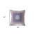 26” Pink Indigo Holy Floral Indoor Outdoor Throw Pillow