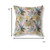 18” Gold Pink Tropical Indoor Outdoor Throw Pillow