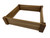 24" Premium Hardwood Vegetable and Flower Bed