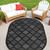 6' X 9' Charcoal And Black Trellis Indoor Outdoor Area Rug