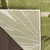 6' X 9' Ivory And Green Palm Leaf Indoor Outdoor Area Rug - Ivory, Green
