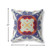 26” Indigo White Geo Tribal Indoor Outdoor Throw Pillow
