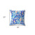 20" Bright Blue Springtime Indoor Outdoor Throw Pillow