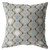 26” Gray Ogee Indoor Outdoor Throw Pillow