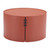 29" Terra Cotta Rounded Aluminum Outdoor Coffee Table