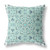 20” Aqua Geostar Indoor Outdoor Throw Pillow