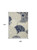 9' X 12' Gray Ivory And Navy Blue Floral Indoor Outdoor Area Rug