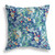 18" Blue Turquoise Springtime Indoor Outdoor Throw Pillow
