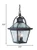 Bay Street 3-Light Architectural Bronze Hanging Light