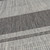 5' X 8' Blue and Gray Striped Stain Resistant Indoor Outdoor Area Rug