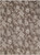 9' X 12' Brown And Ivory Floral Indoor Outdoor Area Rug