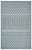 5' X 8' Blue And Gray Indoor Outdoor Area Rug - Blue, Gray