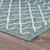 5' X 8' Blue And Gray Indoor Outdoor Area Rug - Blue, Gray