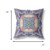26” Indigo Peach Geo Tribal Indoor Outdoor Throw Pillow