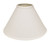 White No Slub Innsbruck Cone Lamp Shade