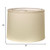Ivory No Slub Innsbruck Drum Lamp Shade