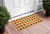 17" X 29" Natural and Black Coir Heart Welcome Outdoor Valentine's Day Door Mat - 608219337063