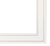 Set Of Three Garden Flowers White Grooved Frame Print Wall Art - 608219346515