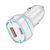 12V Car Charger USB-A & USB-C Output - White - 194162004379