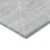 5' X 8' Gray Silver And Charcoal Abstract Washable Indoor Outdoor Area Rug - 608219168643