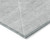5' X 8' Gray Silver And Charcoal Abstract Washable Indoor Outdoor Area Rug - 608219168643
