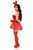 Top Drawer 5 PC Premium Red Bunny Corset Costume