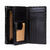 Leather Flower Print Wallet Medium/Large