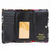 Leather Flower Print Wallet Medium/Large
