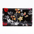 Leather Flower Print Wallet Medium/Large