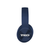 Compact Bluetooth Foldable On Ear Headphones - Blue