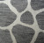 Plutus Sable Giraffe Black and Cream Handmade Luxury Pillow