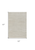 5' X 7' Gray And Ivory Abstract Area Rug