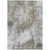 9' X 12' Taupe Beige And Brown Abstract Washable Indoor Outdoor Area Rug
