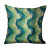 Plutus Montage Haven Green Geometric Luxury Throw Pillow