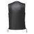 2611.RUB - Mens Brown Leather Vest