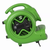 XPOWER X-600A 1/3 HP 2400 CFM 3 Speed Air Mover, Carpet Dryer, Floor Fan, Blower with Built-in GFCI Power Outlets
