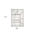 8' X 10' Ivory And Black Geometric Area Rug