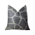 Plutus Sable Giraffe Black and Cream Handmade Luxury Pillow