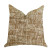 Plutus Ebony Russet Textured Luxury Throw Pillow
