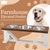 Farmhouse 3-Bowl Elevated Dog Feeder