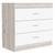 Zurich Three Drawers Dresser