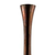 41" Burnished Brown Aluminum Floor Vase
