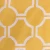 Plutus Honeycomb Yellow and Beige Luxury Throw Pillow