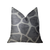 Plutus Sable Giraffe Black and Cream Handmade Luxury Pillow